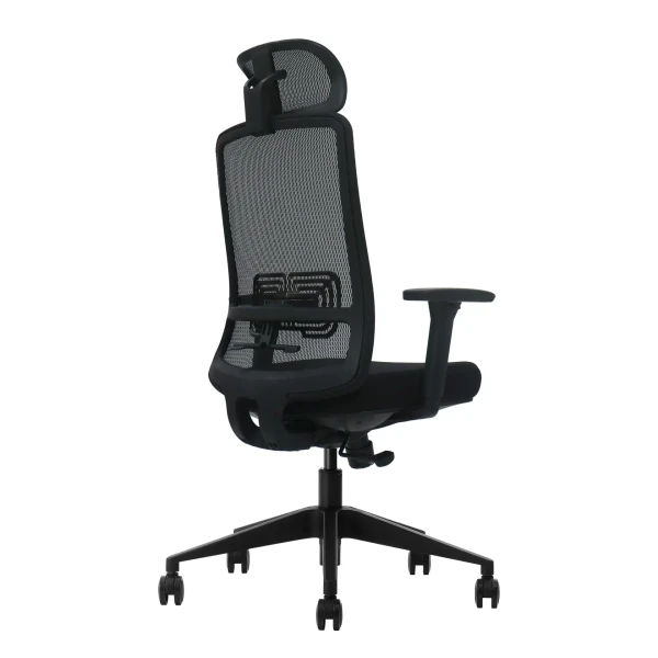 UGD LumbarMax ergonomska kancelarijska stolica, crna