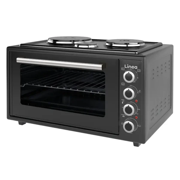 Linea LMO45-0611 mini električni šporet 45 l, 3100 W, 3 ringle