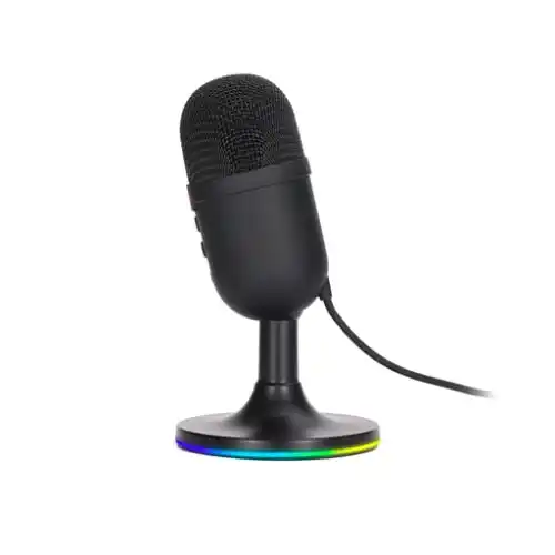Marvo BLAST40 MIC06 BK žični mikrofon sa RGB osvetljenjem