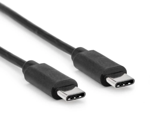 E-Green USB-C M/M 3.1 kabl, 1 m, crni