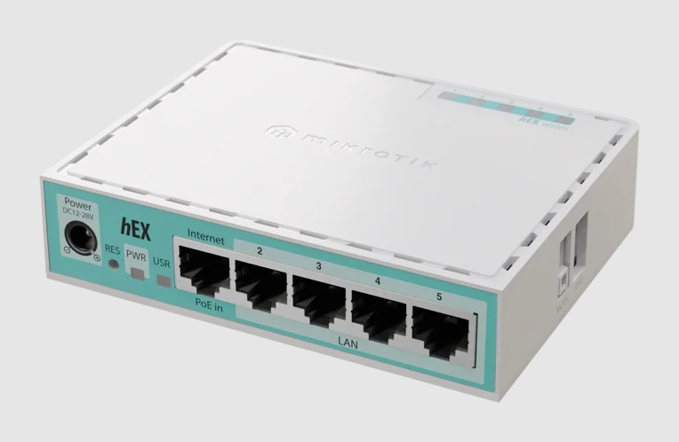 MikroTik E50UG hEX ruter sa 5 gigabitnih portova i USB-om