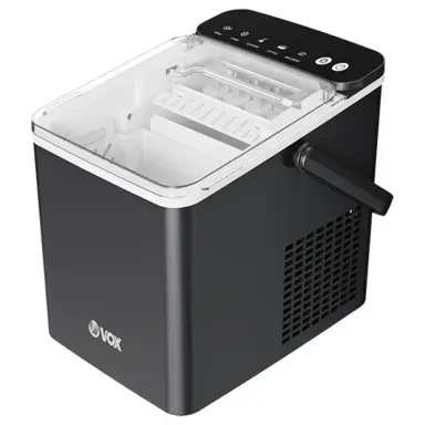 Vox EM1008B ledomat, crni, 12 kg/24 h