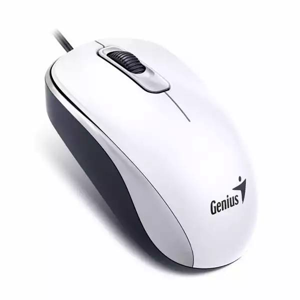 Genius DX-110 USB optički miš 1000 dpi, beli
