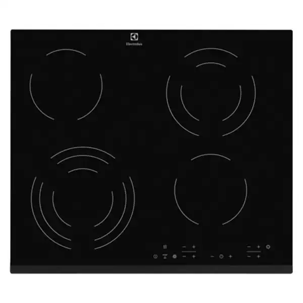 Electrolux EHF6343FOK ugradna staklokeramička ploča 60 cm, crna