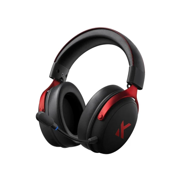 MCHOSE V9 Pro bežične gaming slušalice, tri-mode, crveno-crne