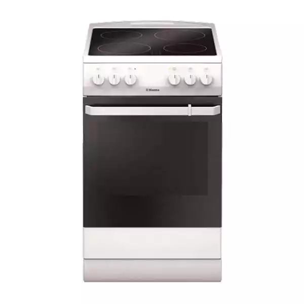 Hansa FCCW580009 električni šporet sa keramičkom pločom, rerna 62 l, 50 cm