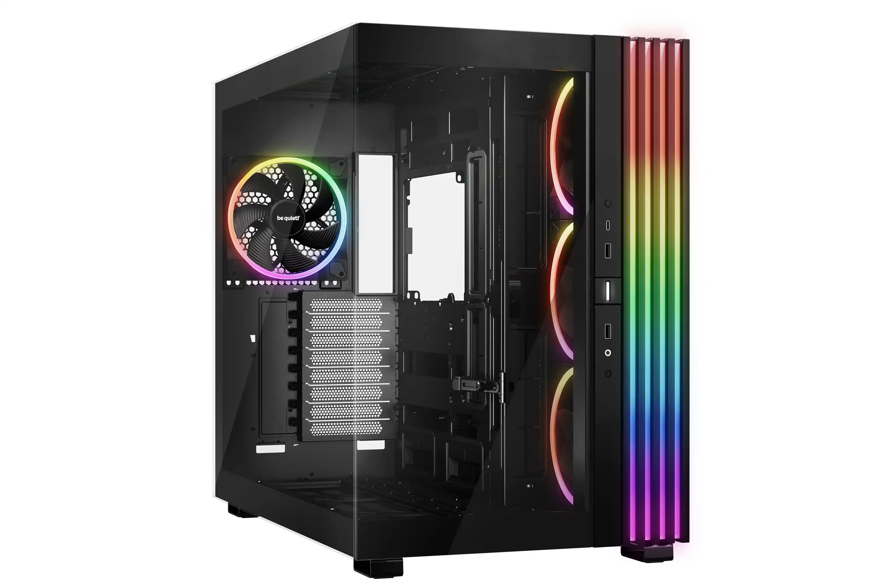 be quiet! Light Base 900 FX Black BGW71 PC kućište, 4 × 140 mm PWM ventilatora