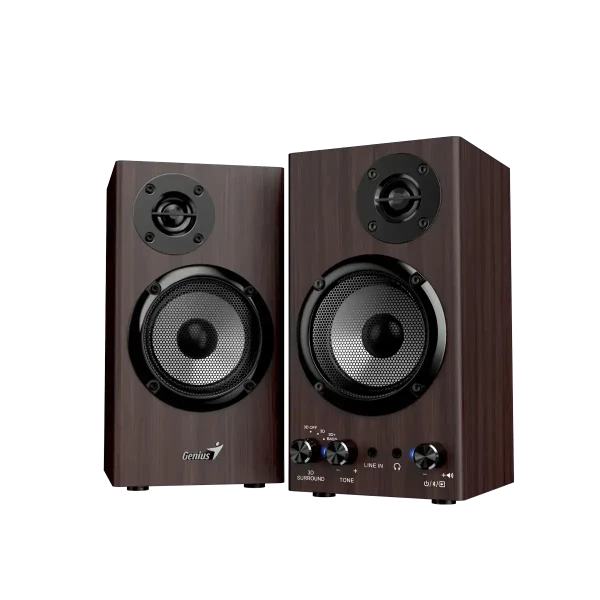Genius SP-HF520BT drveni 2.0 zvučnici 20 W
