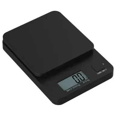 Vox KW33-02 crna kuhinjska vaga do 3 kg