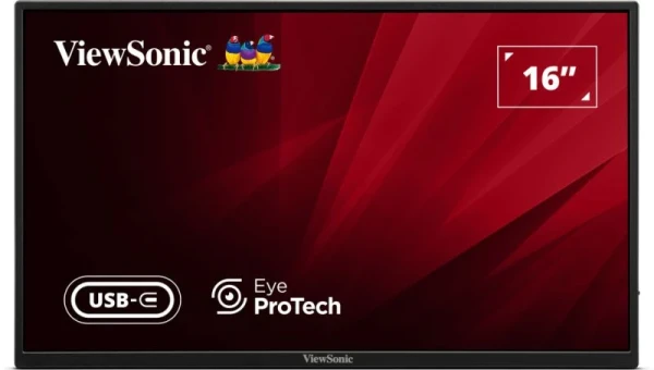 ViewSonic VA1650 16" prenosivi Full HD IPS monitor
