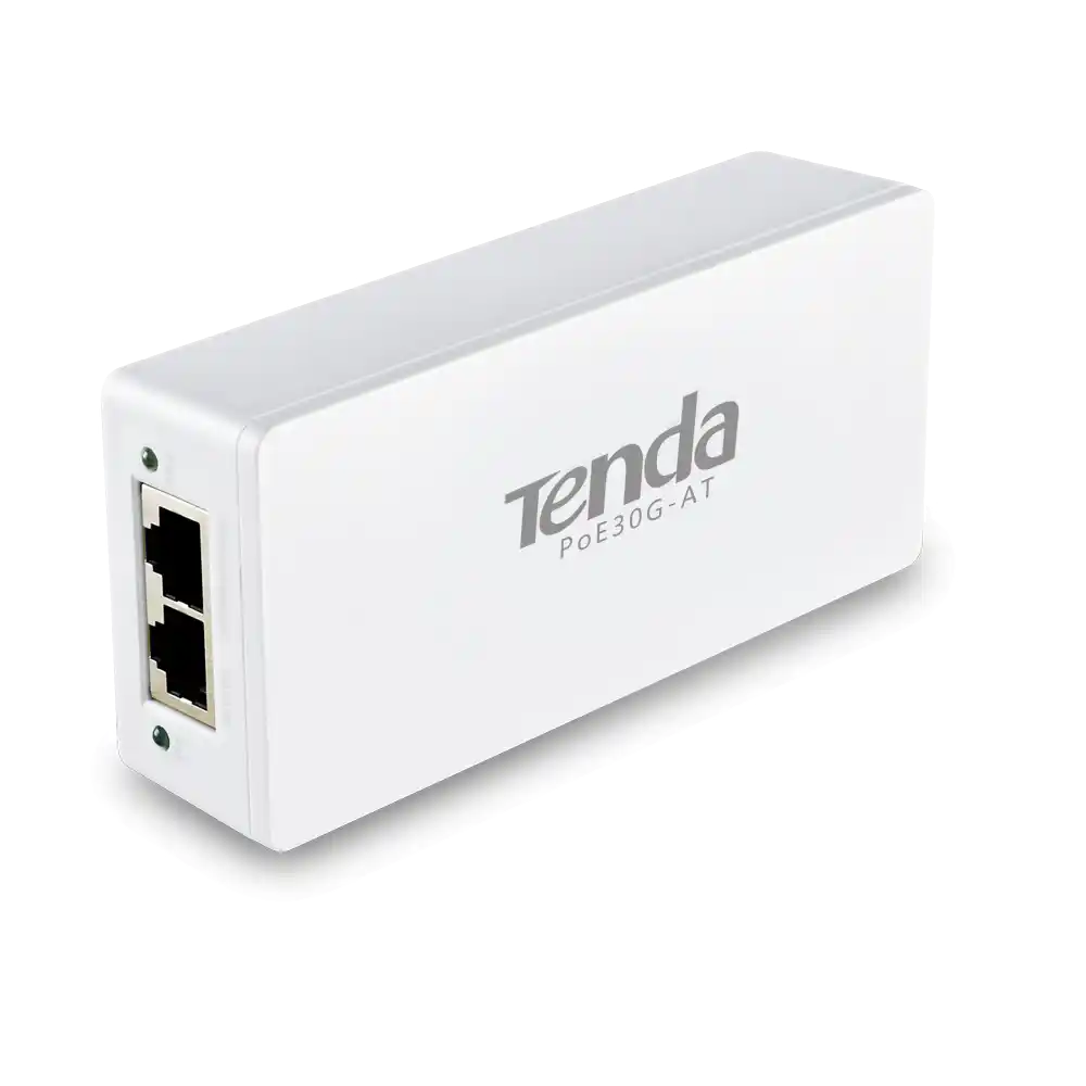 Tenda PoE30G-AT Gigabit PoE injektor 30 W, 802.3af/at