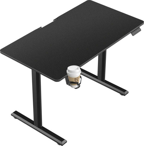 Defender Volt električni gaming sto 110×60 cm, crni