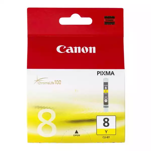 Canon CLI-8 Yellow originalni ink kertridž, 420 strana