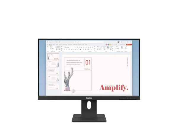 Lenovo E24-40 23,8 inča Full HD IPS monitor 100 Hz, Pivot, crni