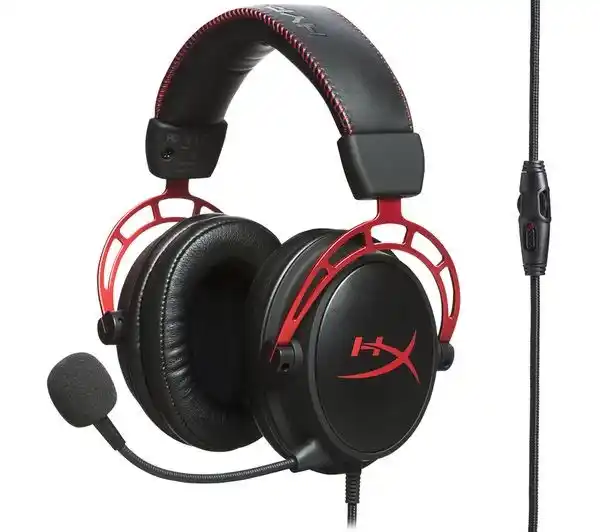 HyperX Cloud Alpha 4P5L1AM žične gaming slušalice sa mikrofonom, crveno-crne