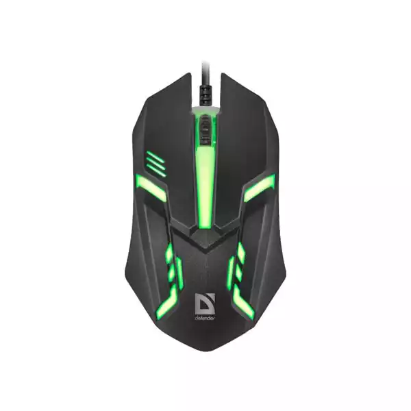 Defender Hit MB-550 USB RGB optički miš 1200 DPI, za desnu ruku