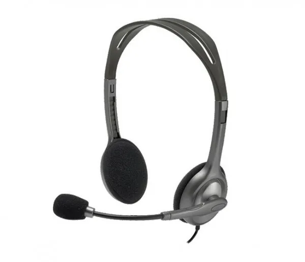 Logitech H111 žične stereo slušalice sa mikrofonom, 3,5 mm, 1,8 m