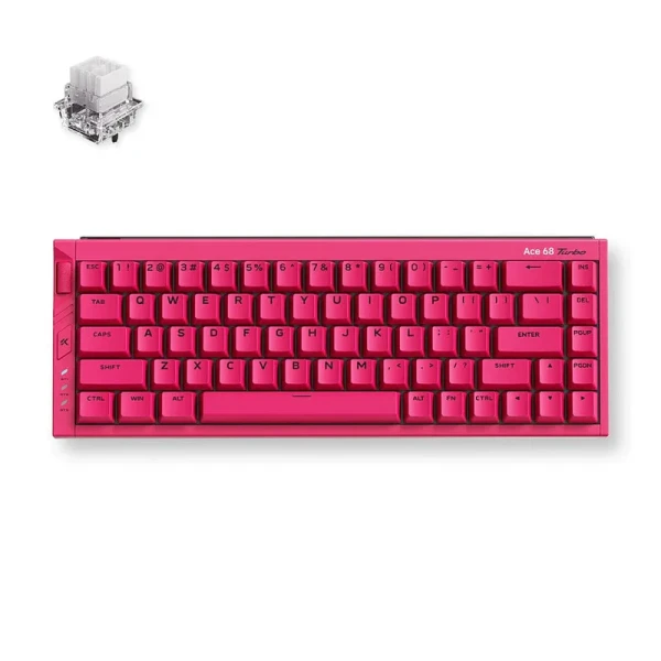 MCHOSE Ace 68 Turbo mehanička gaming tastatura, Berry Red