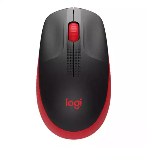 Logitech M190 bežični miš 1000 dpi, crveni