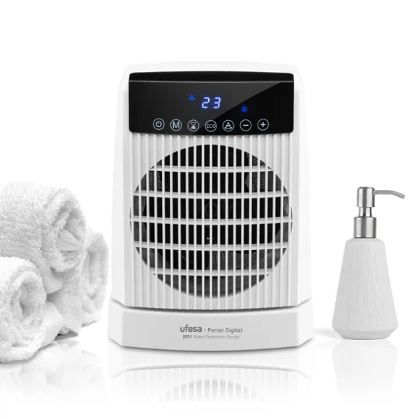 Ufesa Persei Digital grejalica sa ventilatorom, 2000 W