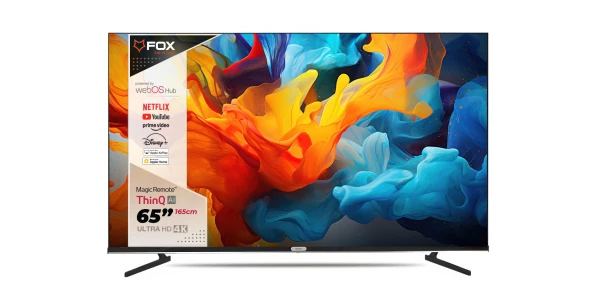 FOX 65WOS626D Smart DLED TV 65 inča, 4K UHD, webOS