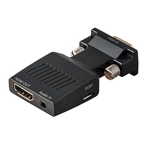 Linkom VGA na HDMI konverter sa USB napajanjem, crni