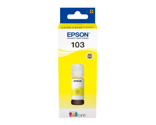 Epson 103 EcoTank originalno mastilo, žuto, 65 ml