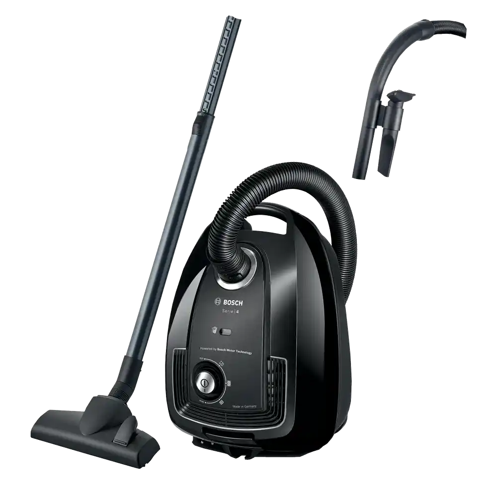 Bosch BGB38BA1 standardni usisivač sa kesom 4 l, 600 W, crni