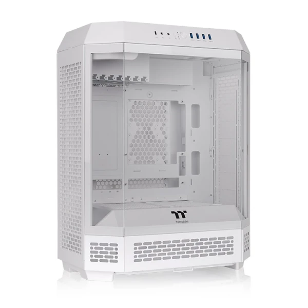 Thermaltake The Tower 600 Snow Mid Tower kućište, 3× kaljeno staklo