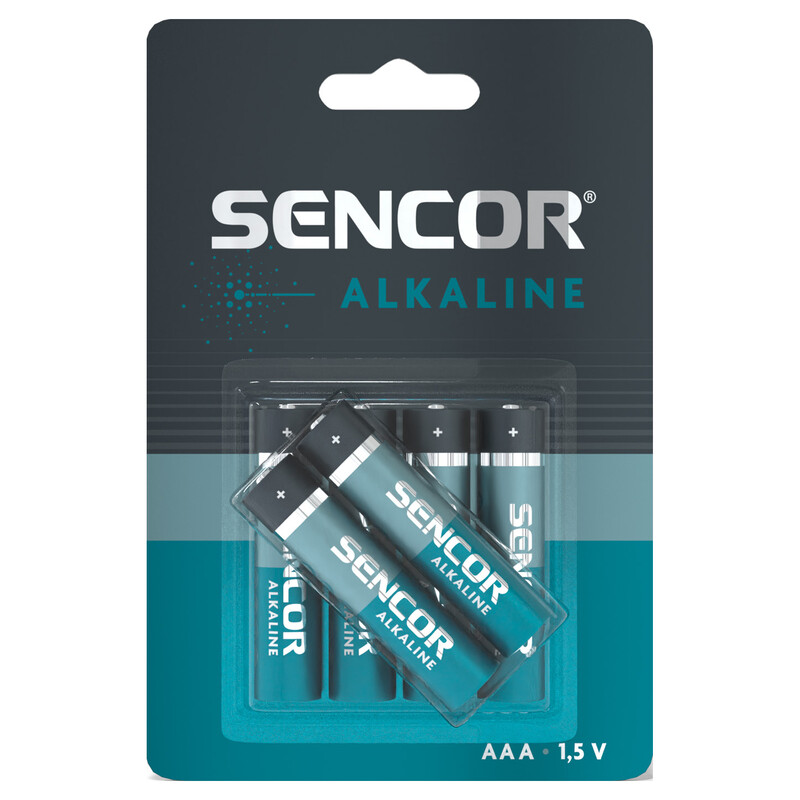 Sencor LR03 AAA alkalne baterije 1,5 V, pakovanje 4+2 kom
