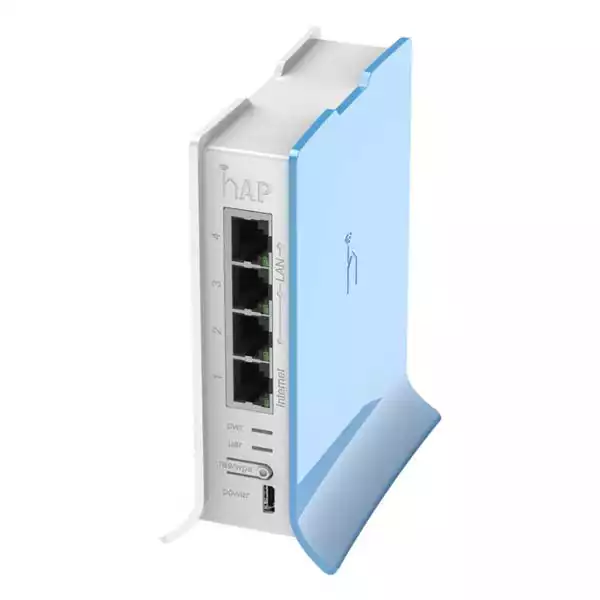 MikroTik RB941-2nD-TC hAP lite Wi-Fi ruter, 2,4 GHz, 4×10/100 porta