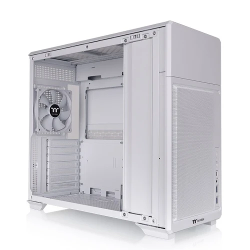 Thermaltake TR300 TG Snow Mid Tower kućište, kaljeno staklo, USB-C, bez napajanja