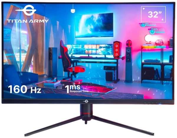 Titan Army P32A2V gaming monitor 32″ 4K 160 Hz