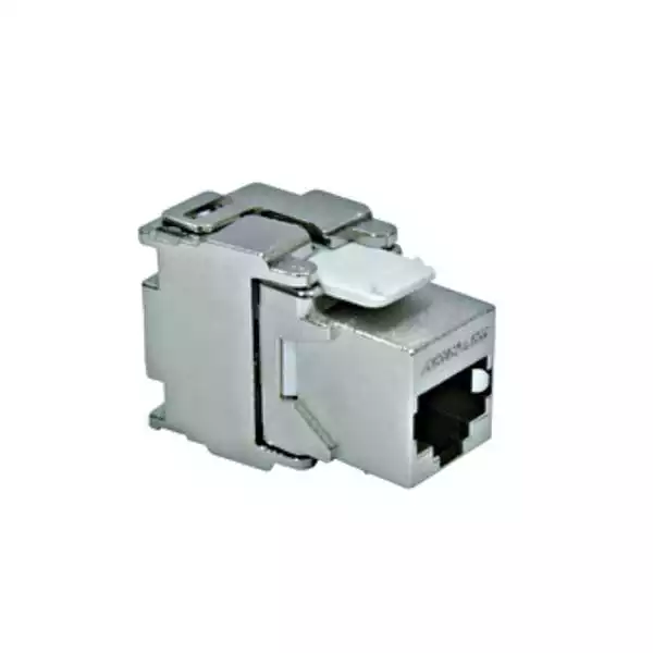 Schrack HSEMRJ6GWS Cat 6E STP RJ-45 modul