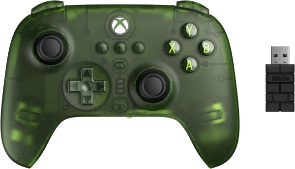 8BitDo Ultimate 3 Xbox bežični gamepad sa dockom, transparentni