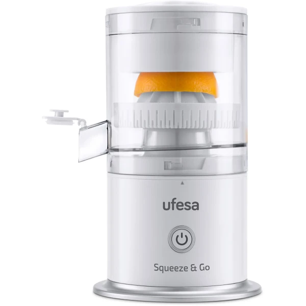 Ufesa Squeeze&Go punjiva cediljka za citruse 45 W, bela