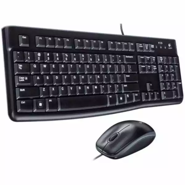 Logitech Deluxe MK120 US žičani set tastatura i miš