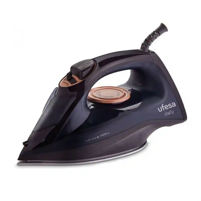 Ufesa PV1100C Daily pegla na paru, 2400 W, crna