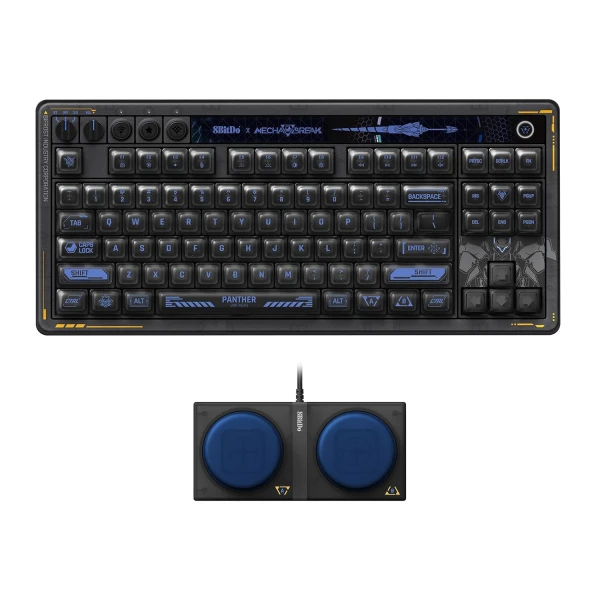 8BitDo Retro 87 bežična mehanička RGB tastatura sa Super Buttons
