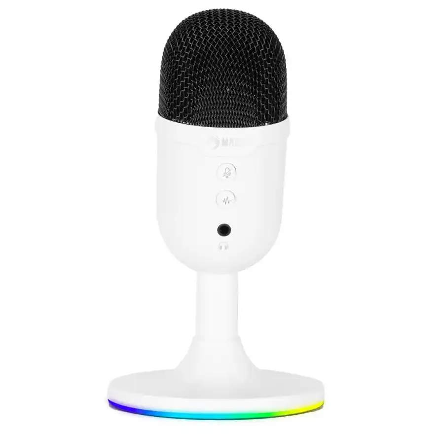 Marvo BLAST 40 MIC06 WH beli USB gaming mikrofon