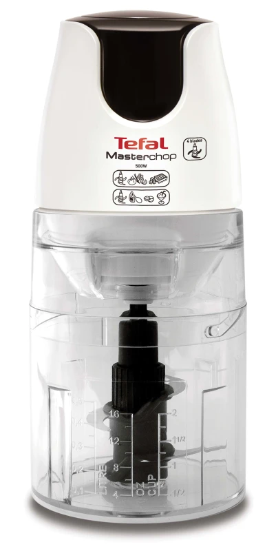 Tefal Masterchop MB450B38 seckalica, 500 W, belo-siva