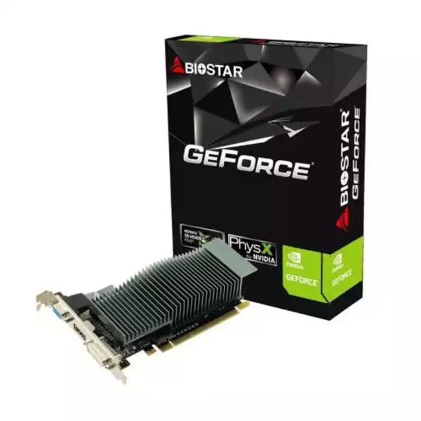 Biostar GeForce GT 210 grafička karta, 1 GB GDDR3, 64-bit
