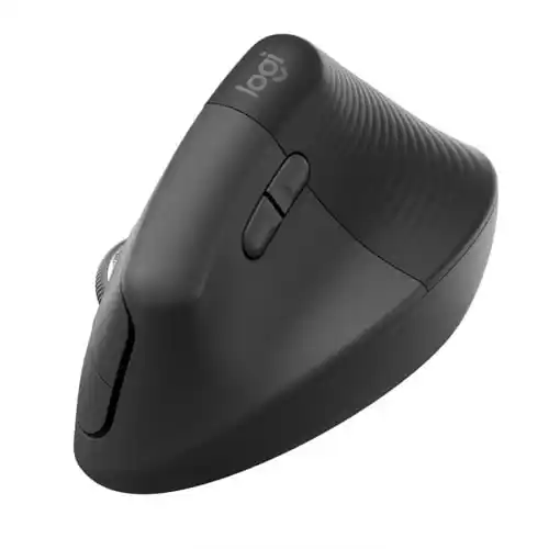 Logitech Lift Vertical bežični miš, 4000 dpi, crni