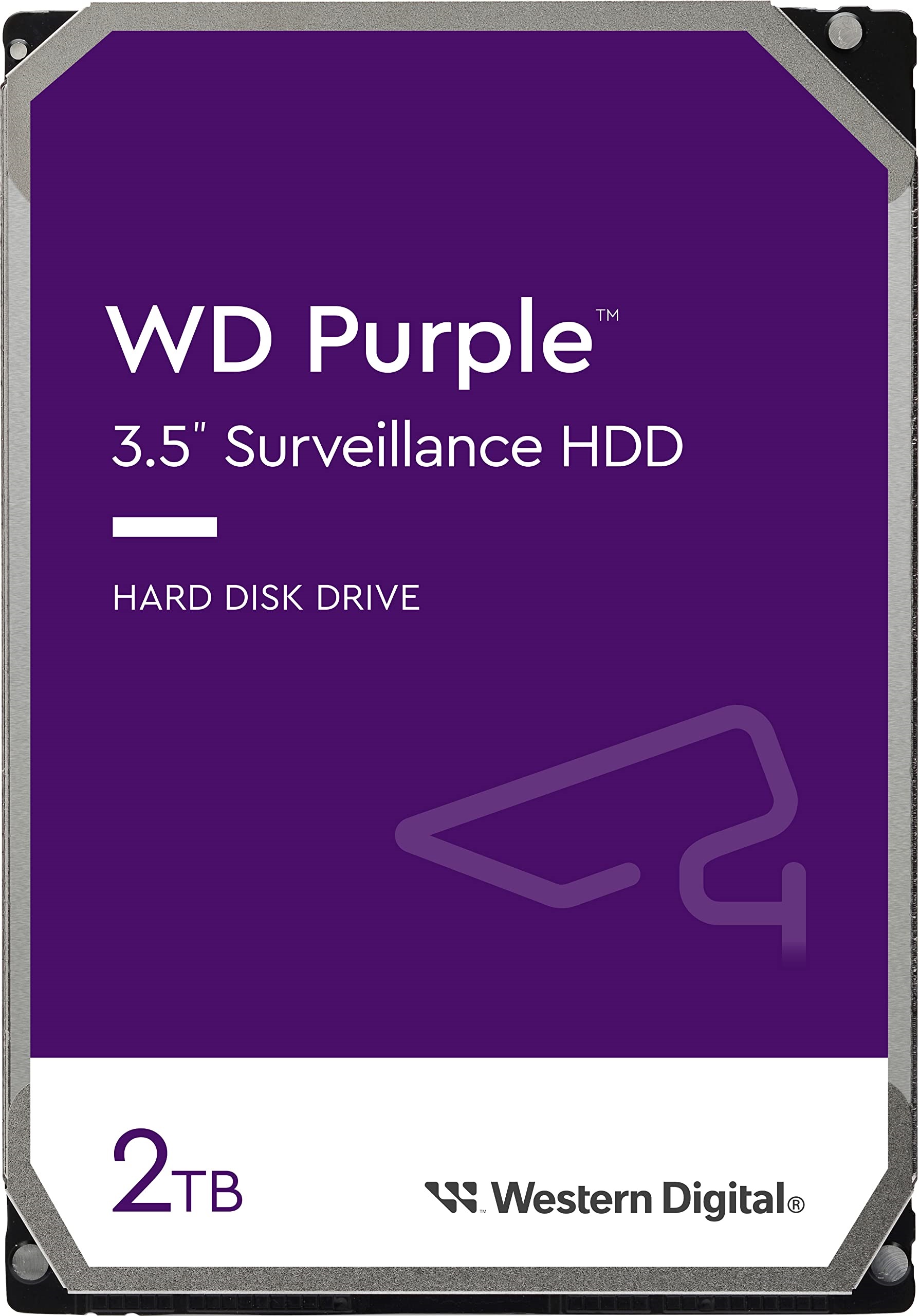 Western Digital WD23PURZ Purple hard disk, 2 TB, SATA III