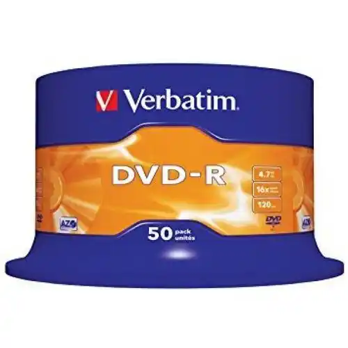 Verbatim DVD-R 4,7 GB, 50 komada Cake pakovanje