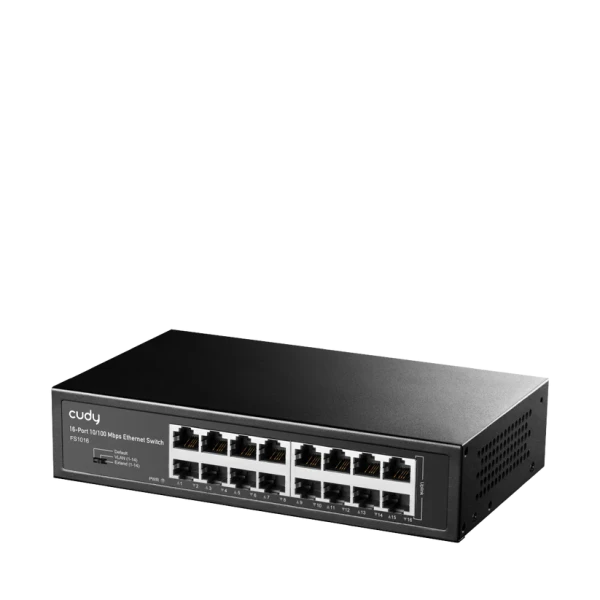 Cudy FS1016 16-port 10/100 Mbps svič, metalno kućište