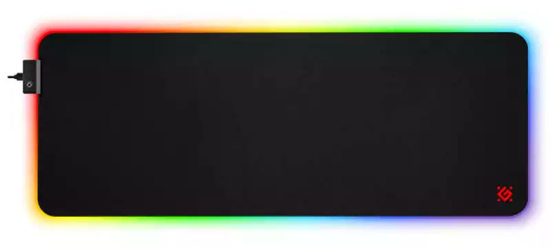 Defender Ultra Light RGB gaming podloga 900×350×4 mm