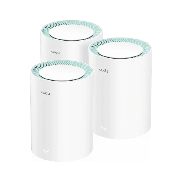 Cudy M1500 AX1500 Wi‑Fi 6 Mesh sistem, 3-pack