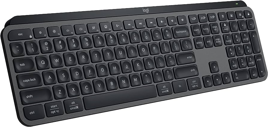 Logitech MX Keys S US bežična tastatura, siva