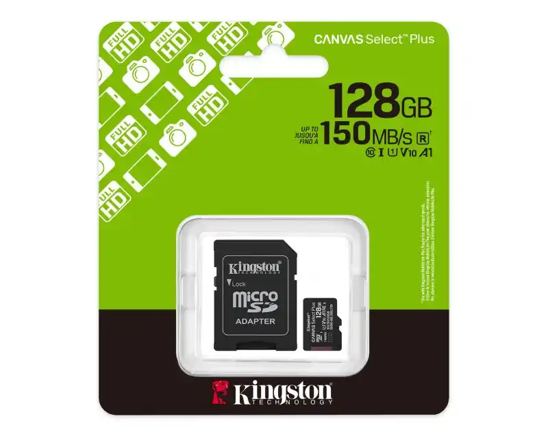 Kingston Canvas Select Plus microSD 128 GB sa adapterom
